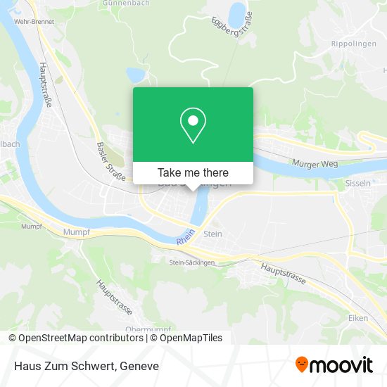 Haus Zum Schwert map