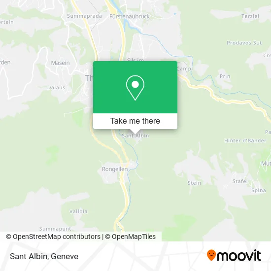 Sant Albin map