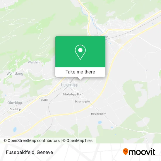 Fussbaldfeld map