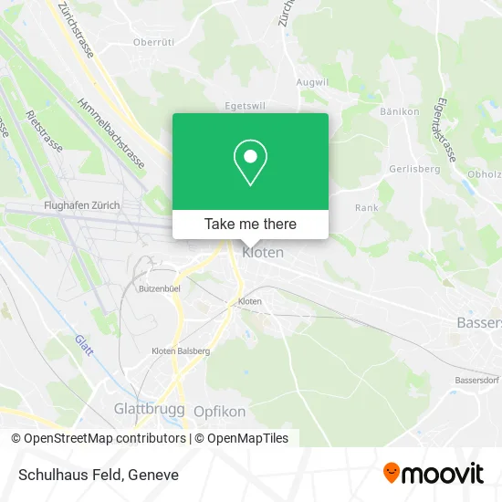 Schulhaus Feld map