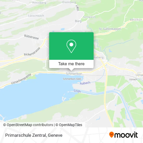 Primarschule Zentral map