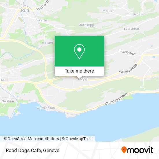 Road Dogs Café map