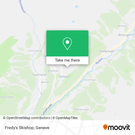 Fredy's Skishop map