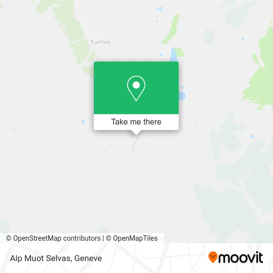 Alp Muot Selvas map