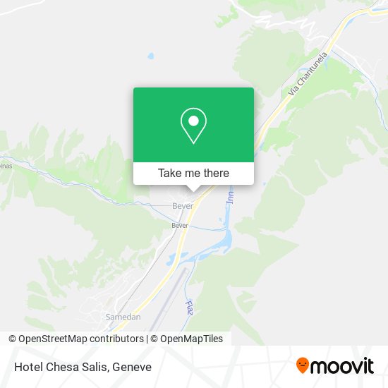 Hotel Chesa Salis map