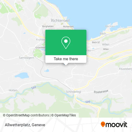Allwetterplatz map