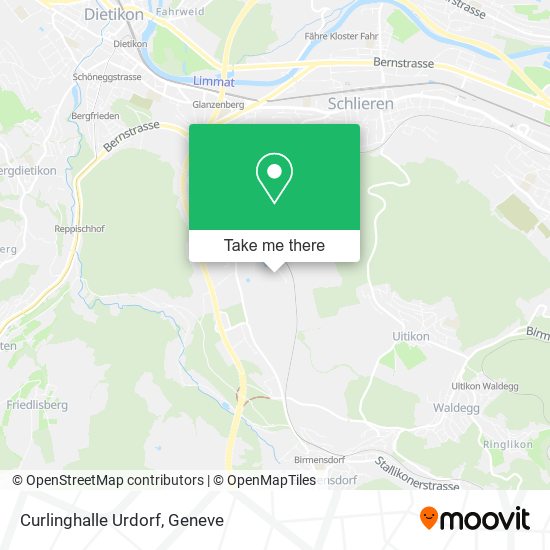 Curlinghalle Urdorf map