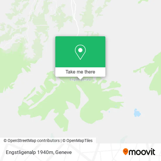 Engstligenalp 1940m map
