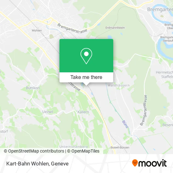 Kart-Bahn Wohlen map