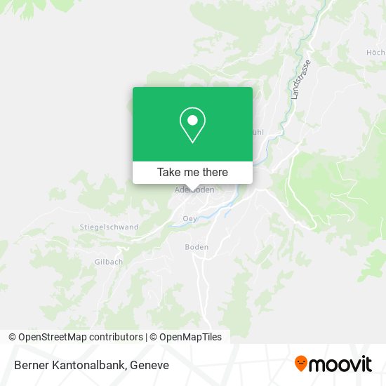 Berner Kantonalbank map