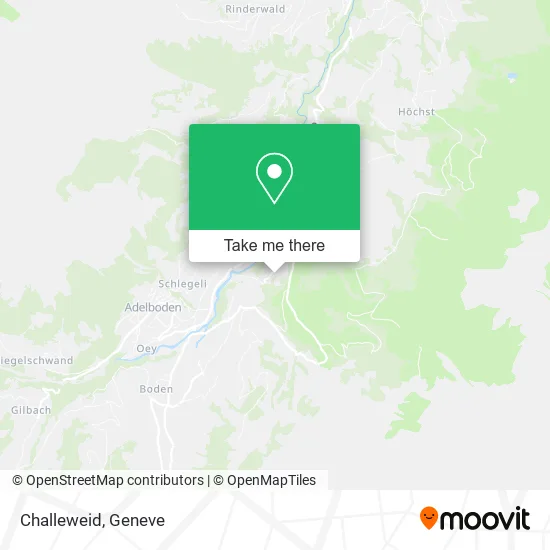 Challeweid map