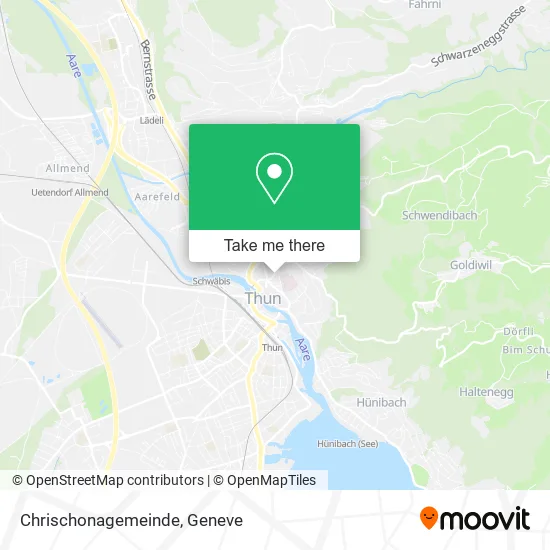 Chrischonagemeinde map