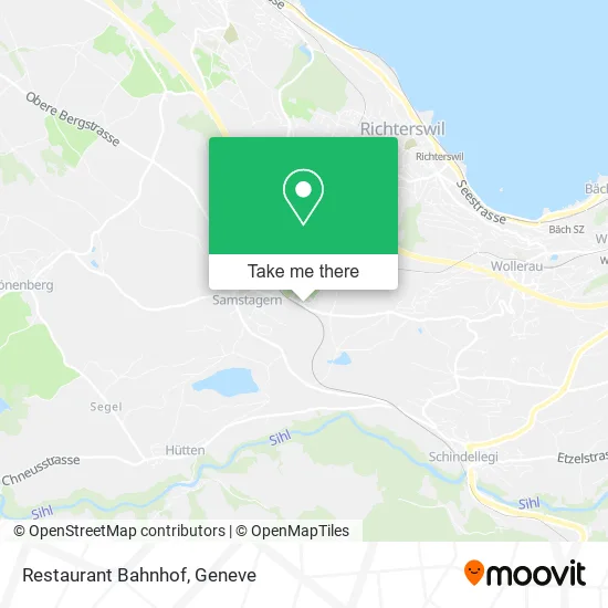 Restaurant Bahnhof map