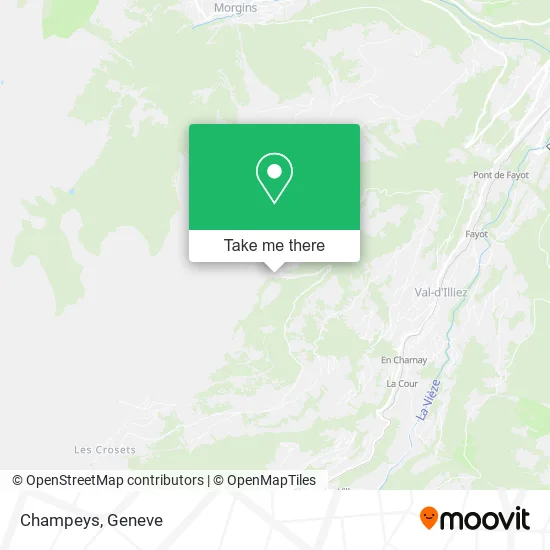 Champeys map