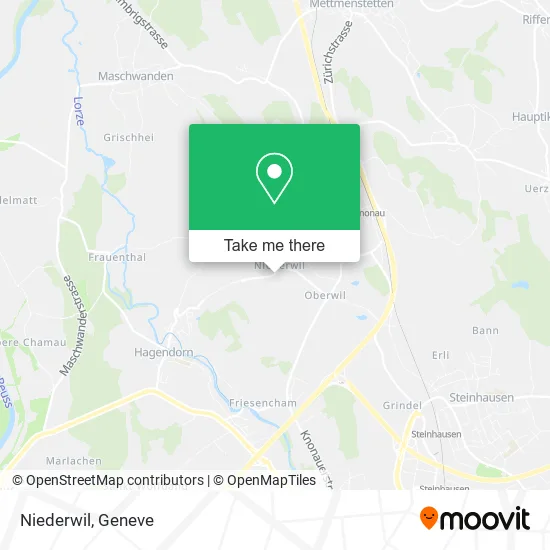Niederwil map