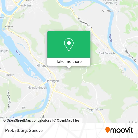 Probstberg map