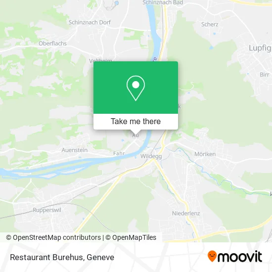 Restaurant Burehus map