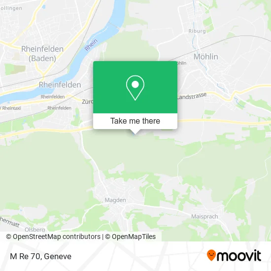M Re 70 map