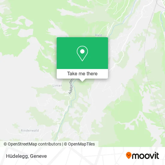 Hüdelegg map