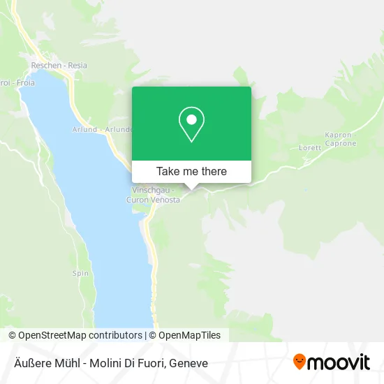 Äußere Mühl - Molini Di Fuori map