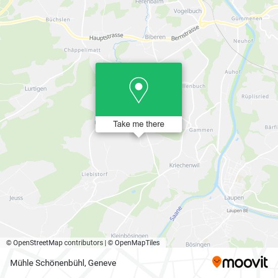 Mühle Schönenbühl map