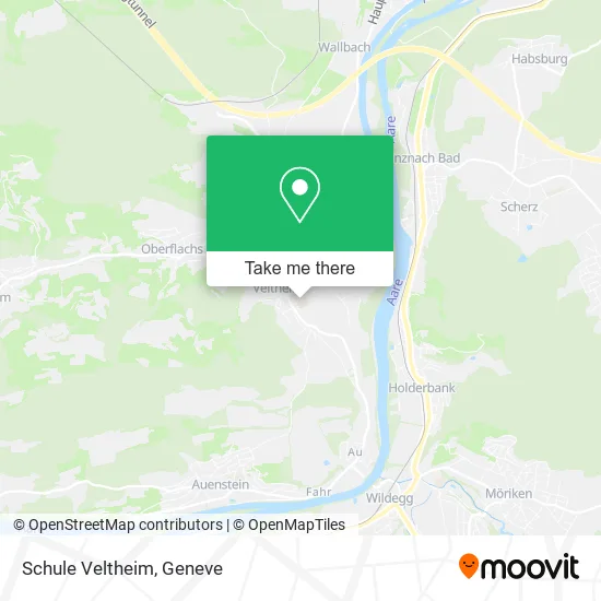 Schule Veltheim map