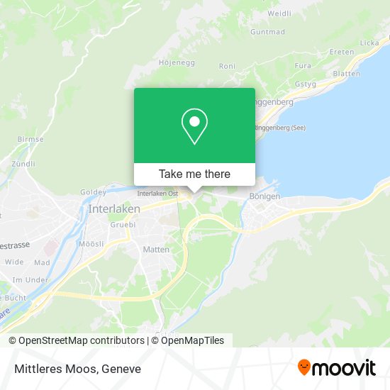 Mittleres Moos map