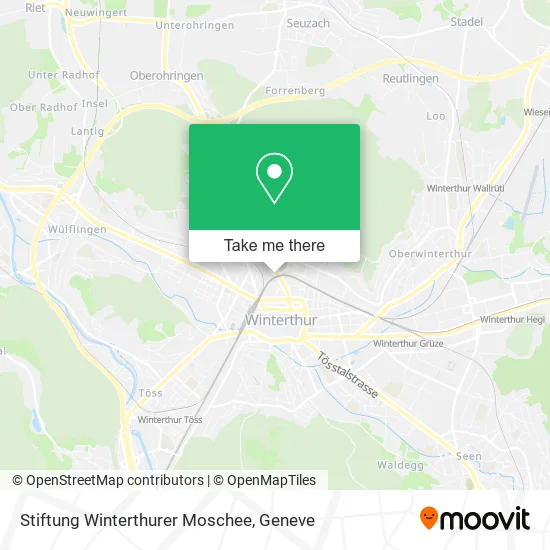 Stiftung Winterthurer Moschee map