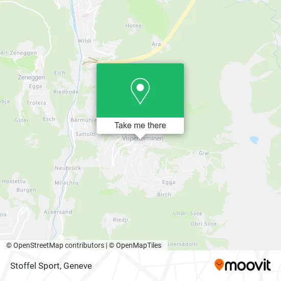 Stoffel Sport map