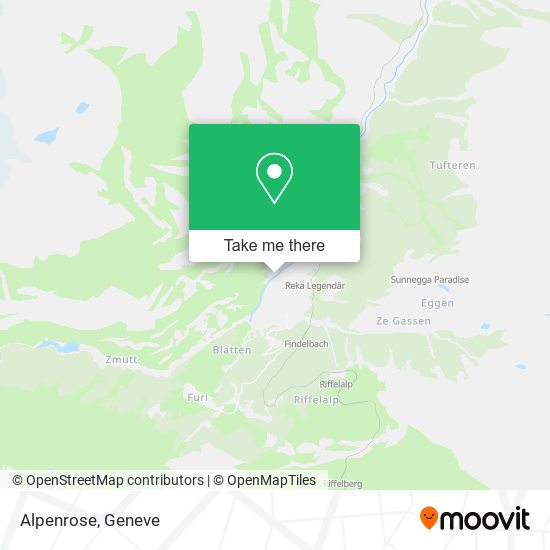 Alpenrose map