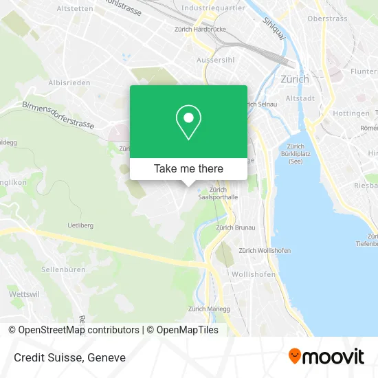 Credit Suisse map