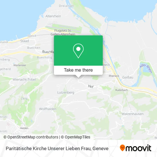 Paritätische Kirche Unserer Lieben Frau map