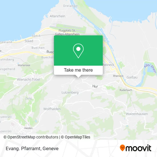 Evang. Pfarramt map