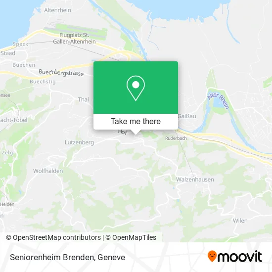 Seniorenheim Brenden map