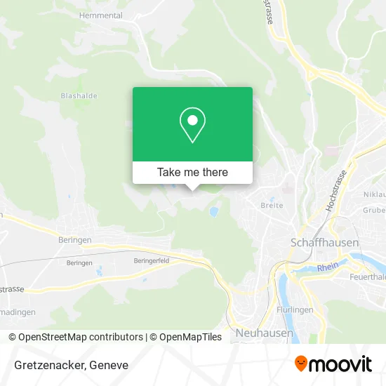 Gretzenacker map