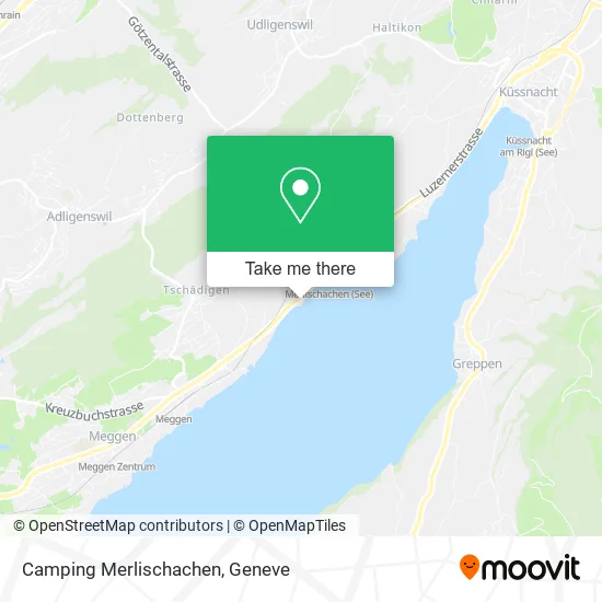Camping Merlischachen map