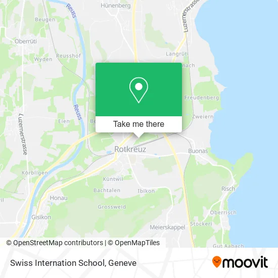 Swiss Internation School map