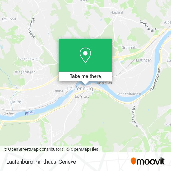 Laufenburg Parkhaus map