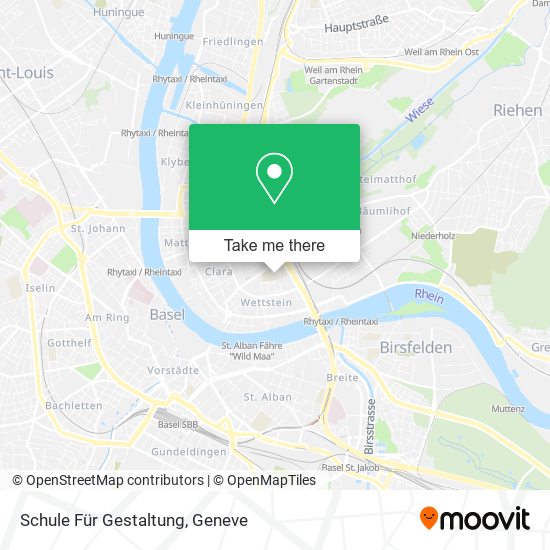 Schule Für Gestaltung map