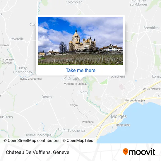 Château De Vufflens map