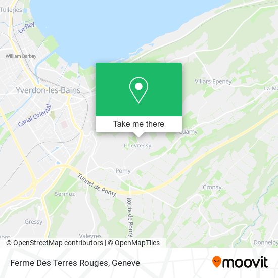 Ferme Des Terres Rouges map