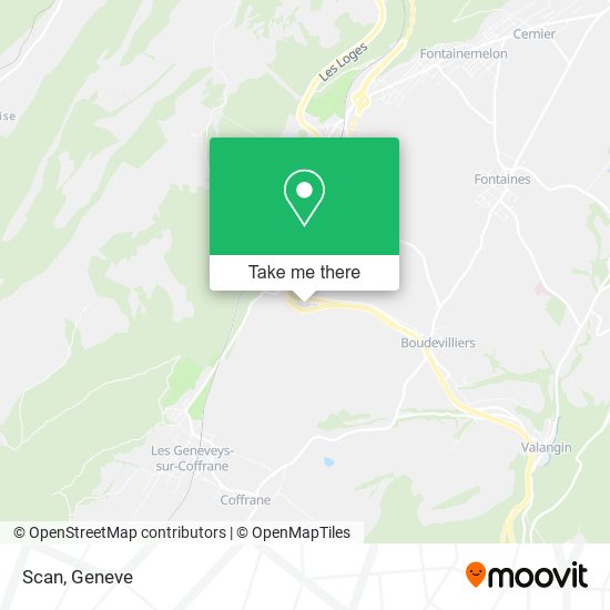 Scan map