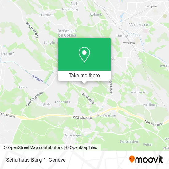 Schulhaus Berg 1 map