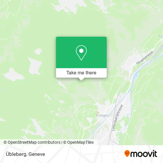 Übleberg map