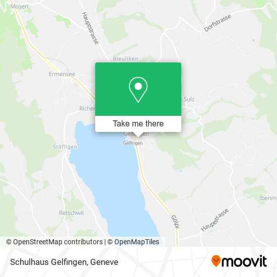 Schulhaus Gelfingen map