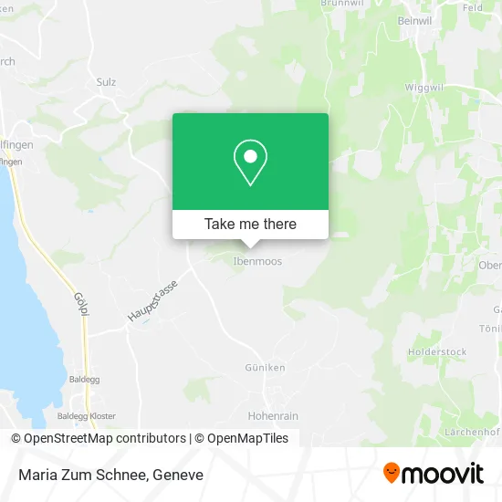 Maria Zum Schnee map