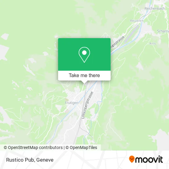 Rustico Pub map