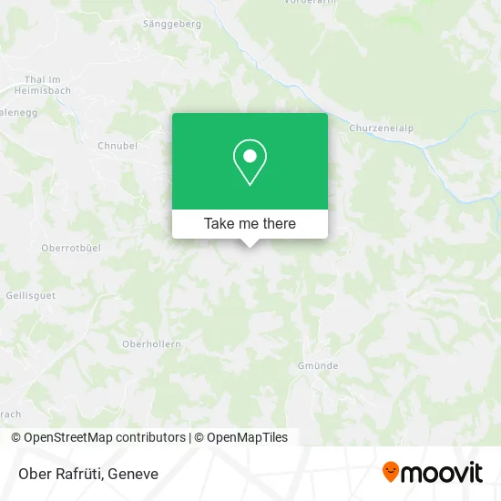 Ober Rafrüti map