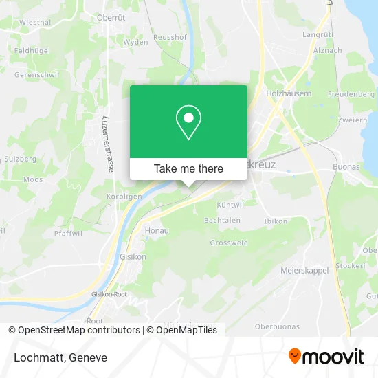 Lochmatt map