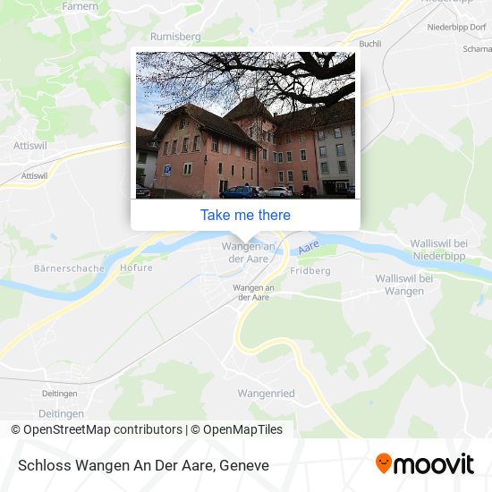 Schloss Wangen An Der Aare map